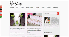 Desktop Screenshot of hative.com